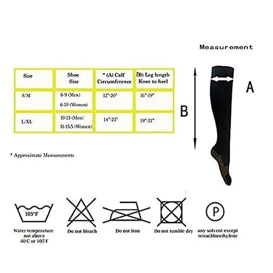 Copper Infused Lightweight Compression Socks – 3‑Pack / 6‑Pack