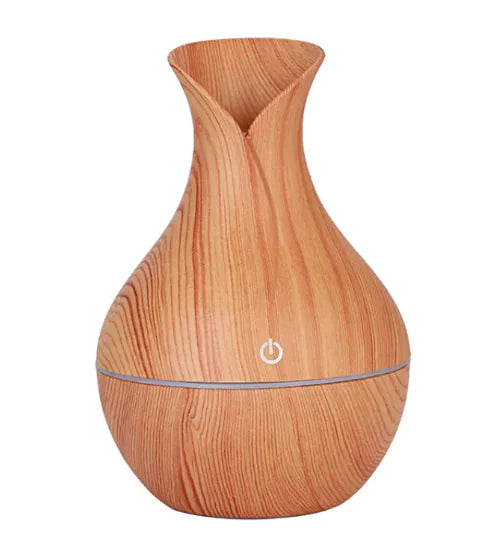Vase-Style Aroma Humidifier – Ultrasonic Mist & Touch Control