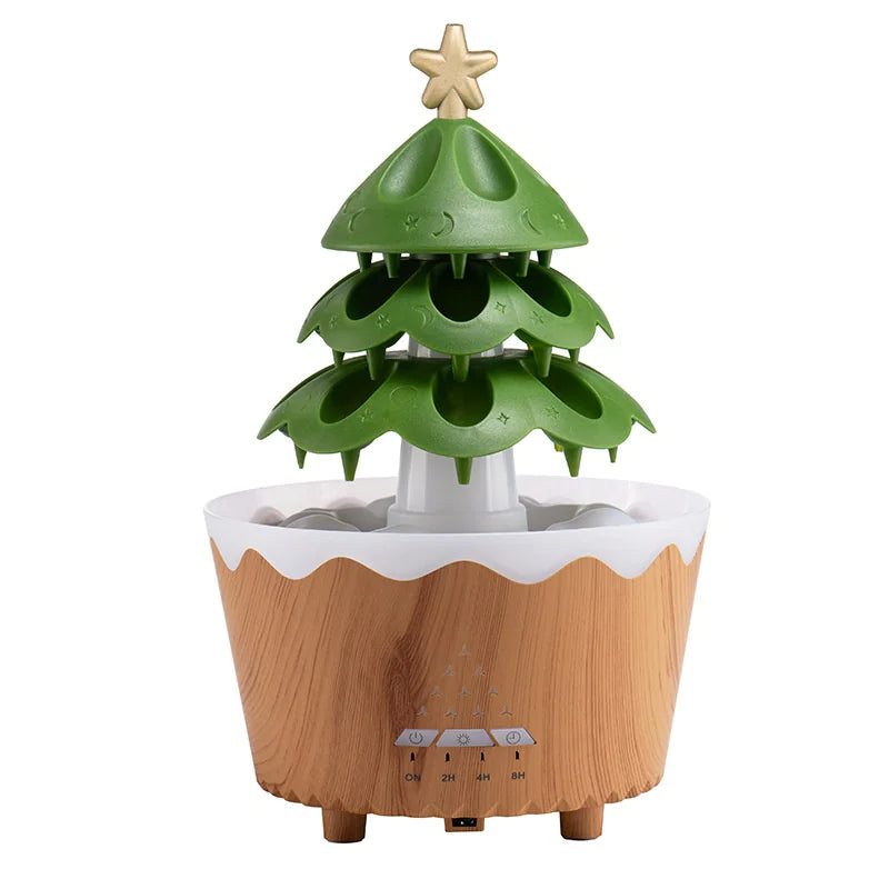 Lucky Tree Essential Oil Diffuser – Aromatherapy Mist & Ambient Light