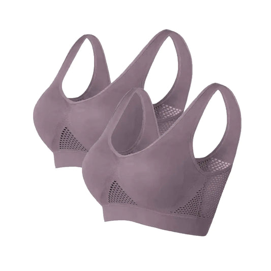 2-Pack Seamless Sports Bra – Workout Support