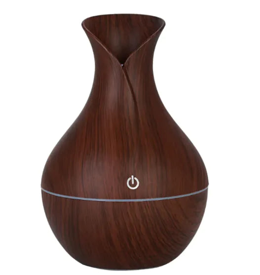 Vase-Style Aroma Humidifier – Ultrasonic Mist & Touch Control
