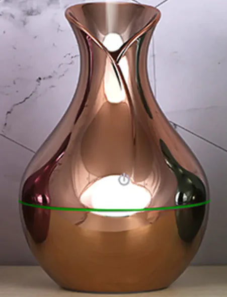 Vase-Style Aroma Humidifier – Ultrasonic Mist & Touch Control